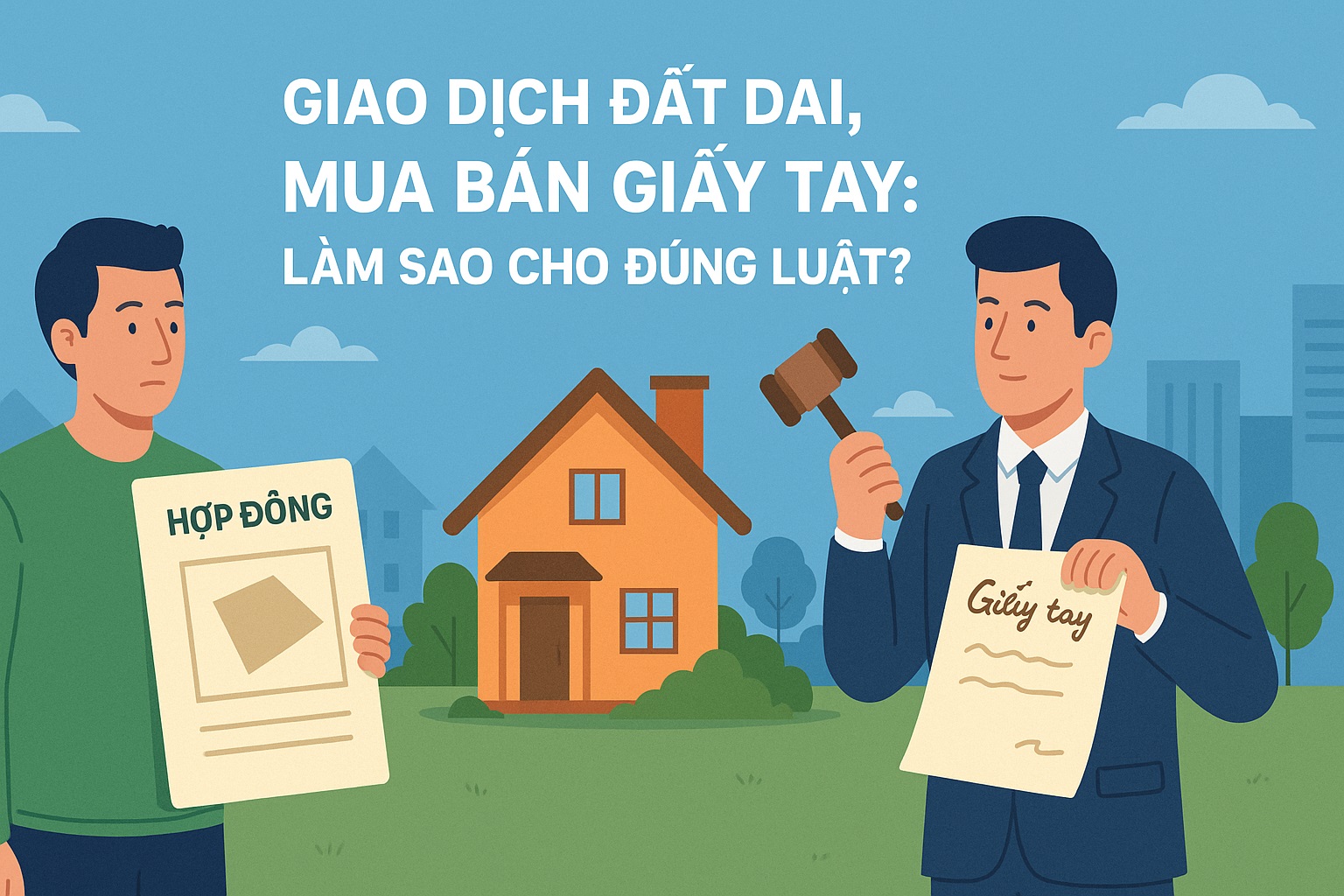giao-dich-dat-dai-mua-ban-giay-viet-tay